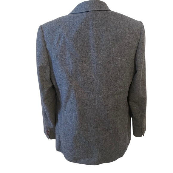 Pendleton Vintage Womens Gray Wool Classic Style Blazer - Picture 4 of 7